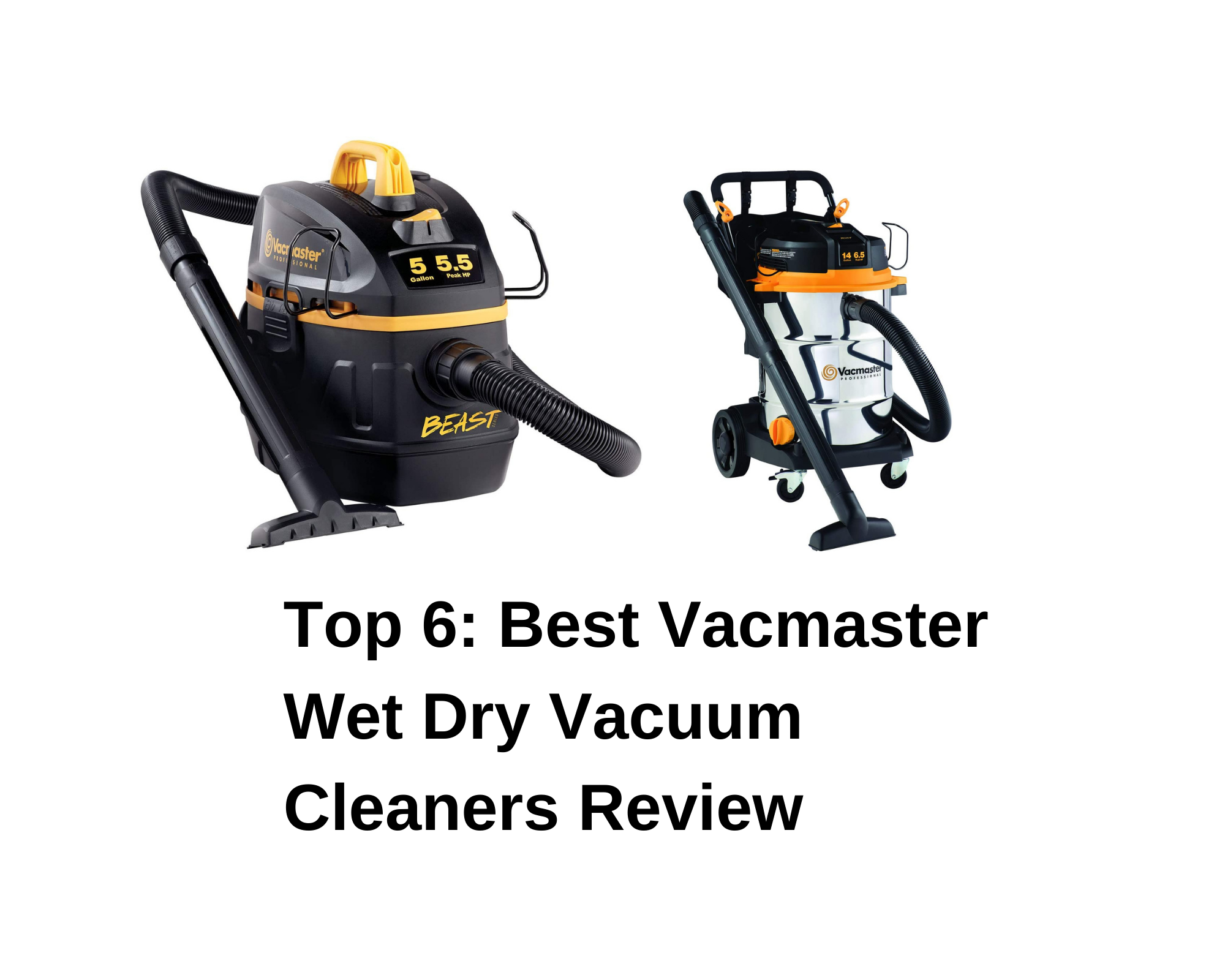 Top 6 Best Vacmaster Wet Dry Vacuum Cleaners Review